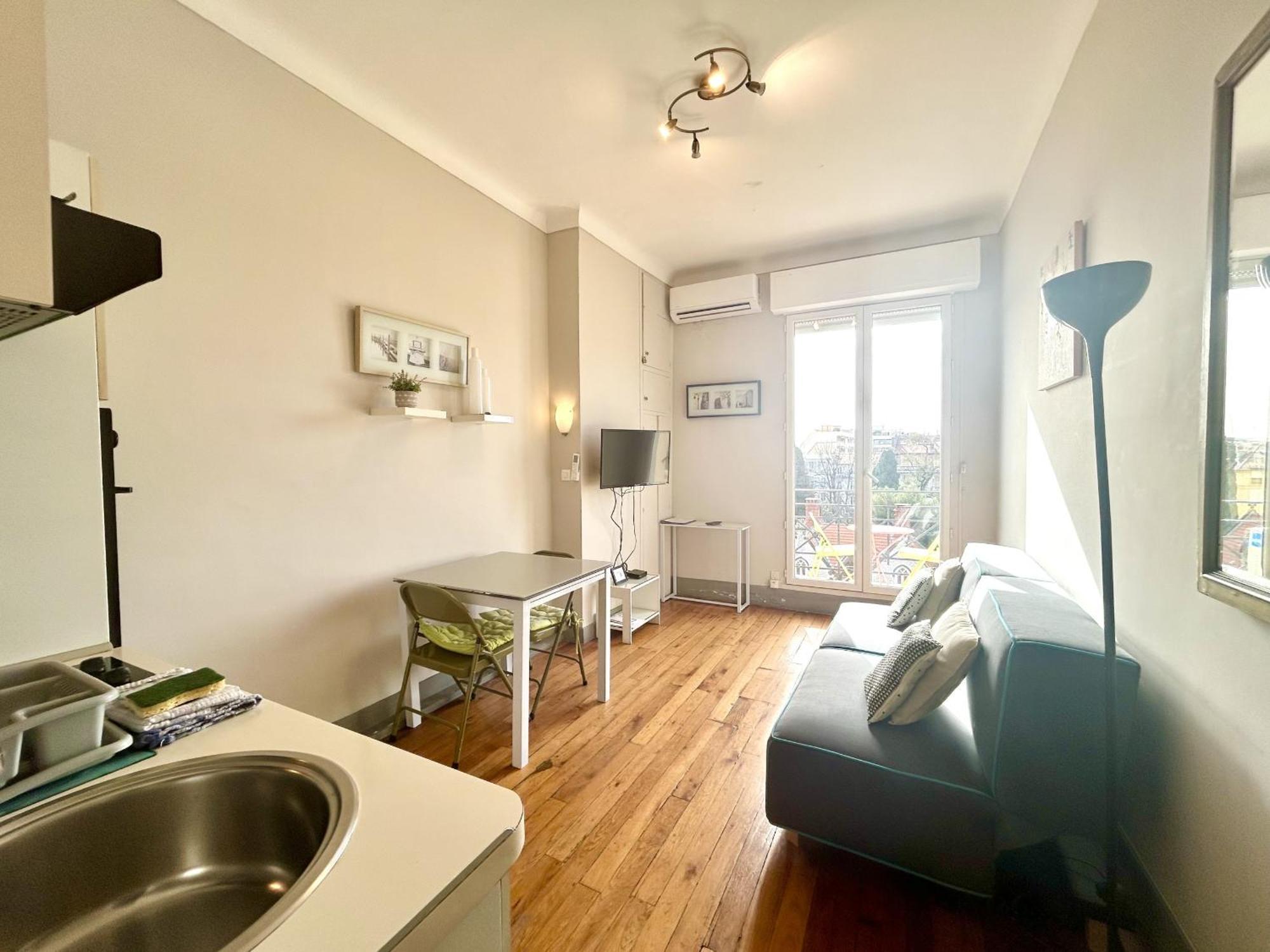 Aparthotel Riviera - Grimaldi Ac - Promenade Des Anglais - Balcon Victor Hugo 2 นีซ ภายนอก รูปภาพ