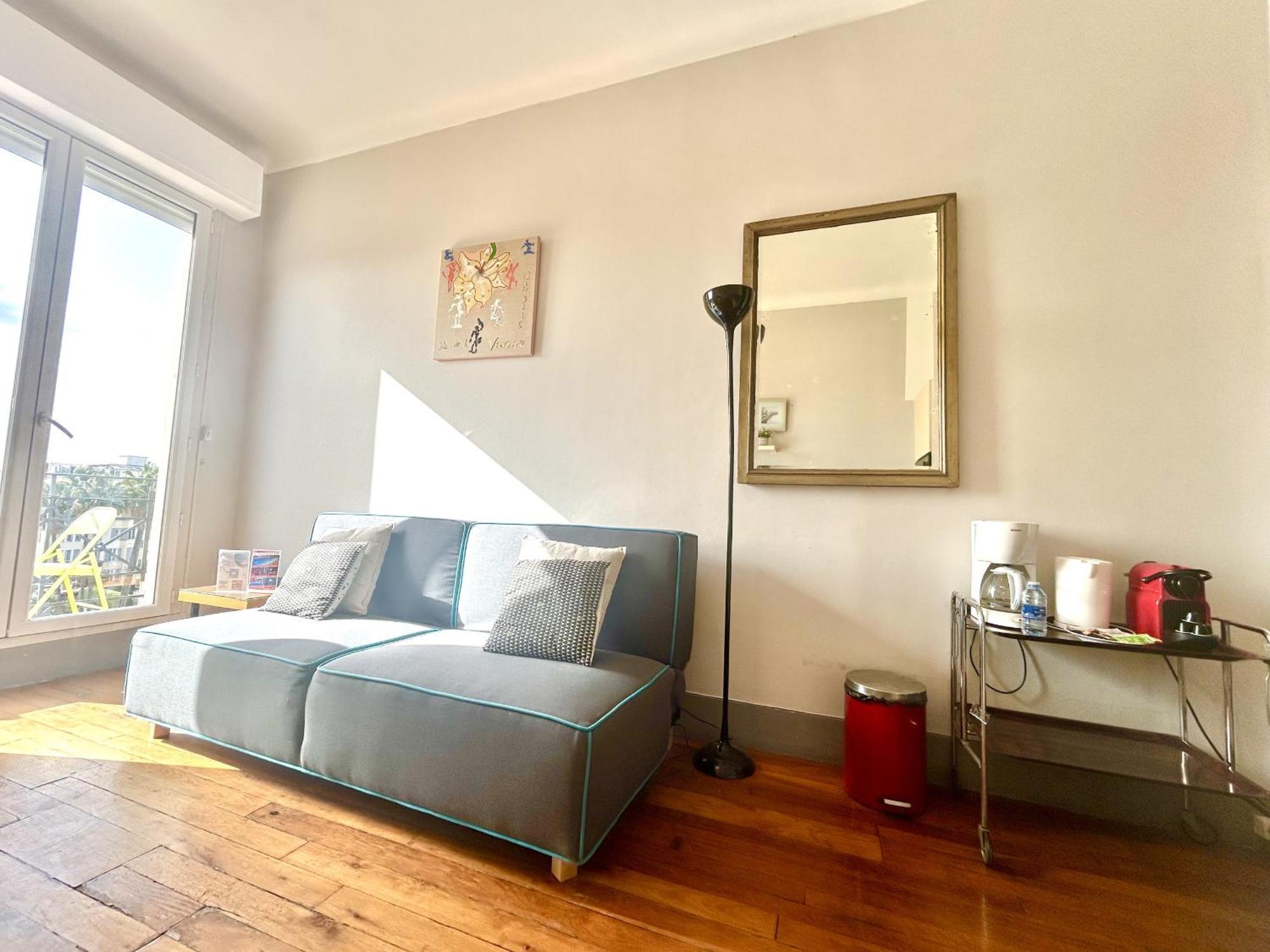 Aparthotel Riviera - Grimaldi Ac - Promenade Des Anglais - Balcon Victor Hugo 2 นีซ ภายนอก รูปภาพ